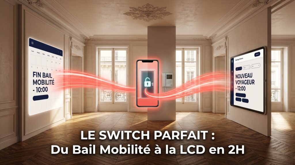 Bail Mobilité vers LCD : Le switch locataire en 2h chrono