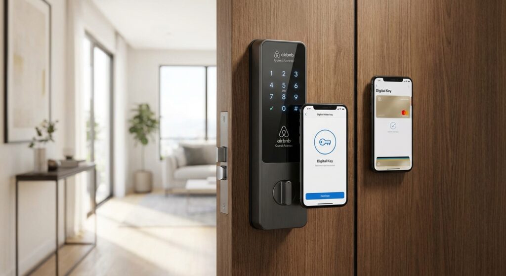 Serrure connectée Airbnb : Fini les clés perdues !