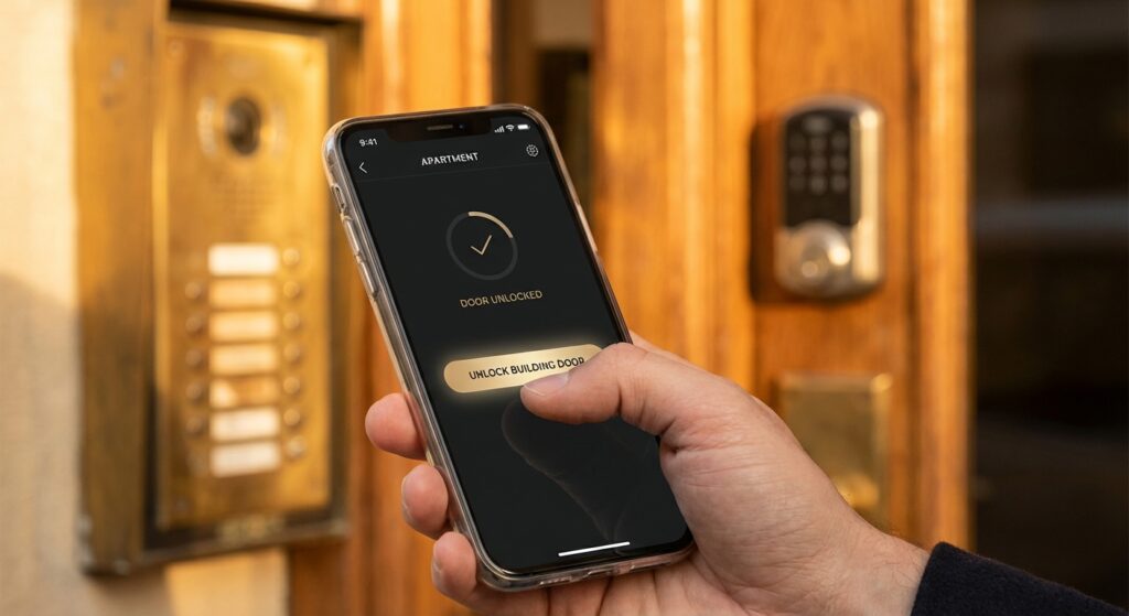 Scaling Conciergerie : La Gestion Complète des Accès, de l’Interphone à la Porte d’Appartement