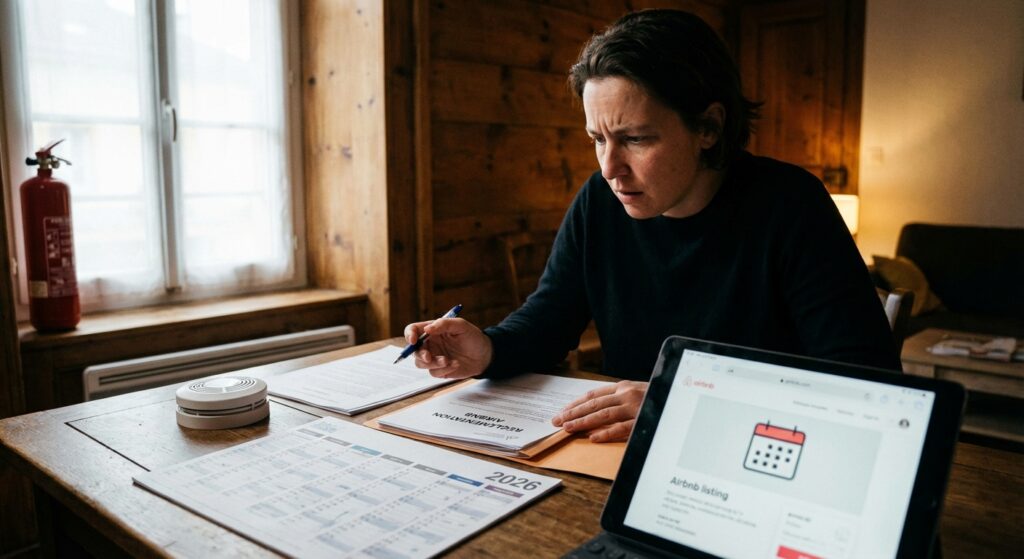 Loi Airbnb 2026 : La solution d’accès complète (Immeuble + Appart) pour sécuriser votre autorisation