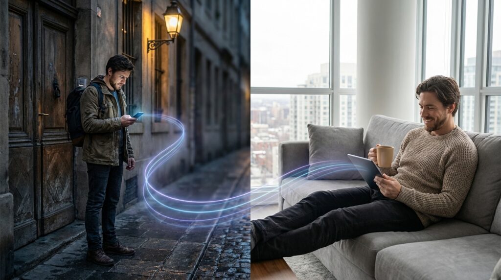 De la rue au canapé : La solution UNIQUE pour un accès 100% autonome (Immeuble + Appartement)