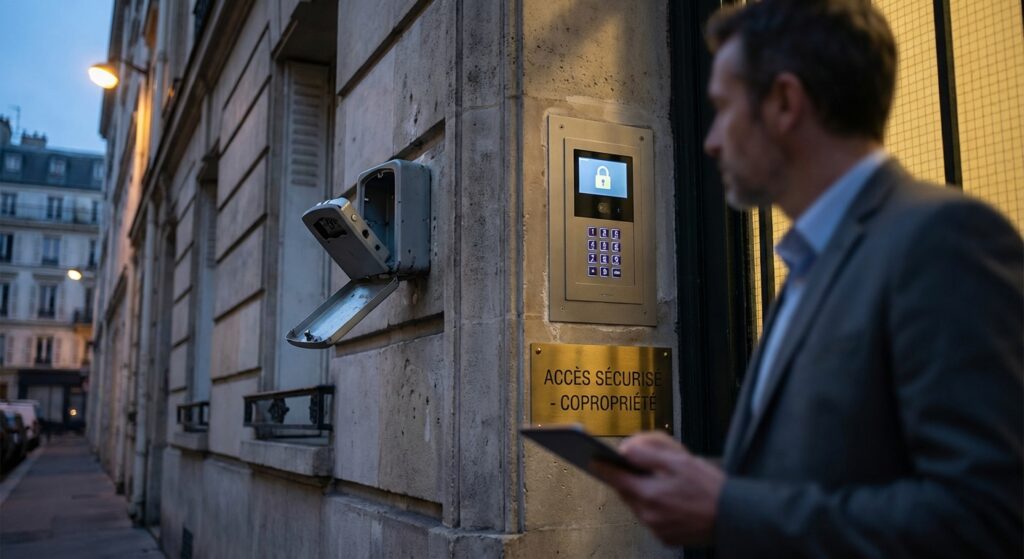 Boîte à clés interdite ? La solution légale pour gérer l’accès de l’immeuble à l’appartement