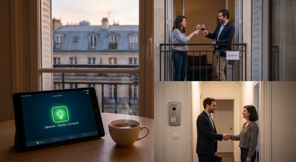 Conflits Airbnb & Voisinage : La solution connectée qui gère l’accès de l’immeuble à l’appartement.